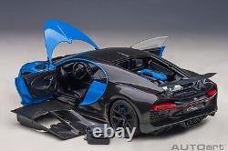 1/18 AUTOart 2019 Bugatti Chiron Sport (French Racing Blue and Carbon) Car Model