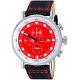 Adee Kaye Men's Cavalier Red Dial Watch Ak2267-40rd