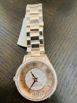 Brand New Michael Kors Women's Lauryn Rose Gold Dial Watch MK4736