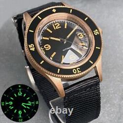 CUSN8 Bronze Case 200M Waterproof Diver NH35A Automatic Watch Men Domed Sapphire