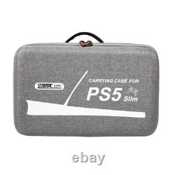 Carrying Case for PlayStation PS5 Slim Console Gamepad Accessories Travel Bag