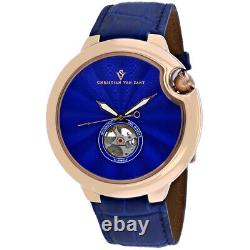 Christian Van Sant Men's Cyclone Automatic Blue Dial Watch CV0143