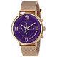 Christian Van Sant Men's Somptueuse Ltd Purple Dial Watch Cv1157