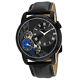 Christian Van Sant Men's Sprocket Auto-quartz Black Dial Watch Cv1550