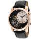 Christian Van Sant Men's Sprocket Auto-quartz Rose Gold Dial Watch Cv1549