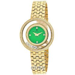 Christian Van Sant Women's Gracieuse Green Dial Watch CV4834