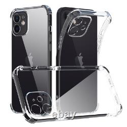 Clear Shockproof Bumper Case Cover For iPhone 15 14 13 12 11 Pro Max XS XR 8 Lot