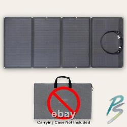 EcoFlow 160W Portable Waterproof Solar Panel for Power Station, Durable NO CASE