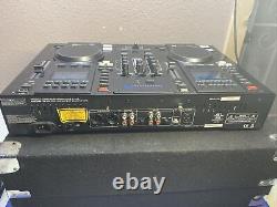 Edison Scratch 2500 Professional Dual CD USB MP3 DJ Audio With case