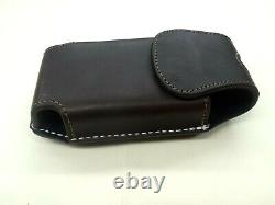 Handmade Leather Custom Phone Case Holster Pigskin Lining MAGNETIC Closure U. S. A