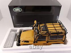 Kyosho 118 Land Rover Defender 90 Camel Trophy Look(Yellow) 08901CT DieCast