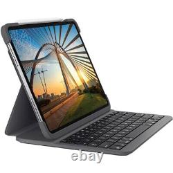 Logitech 920-009703 Black Slim Folio Pro Backlit Keyboard Case for 12.9 iPad