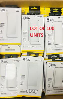 Lot of 100 BodyGuardz Tempered Glass Screen Protector iPhone 13 Pro Max / 14+