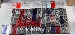 Lot of 80 Used Otterbox Symmetry Series MagSafe Clear Cases iPhone 13 14 Pro Max