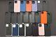 Lot Of Genuine Apple Silicone & Leather Iphone Cases 12 13 14 Pro Pro Max