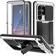 Metal+full Hard Bak Hard Silicon Case For Samsung Galaxy S24 24plus 24ultra