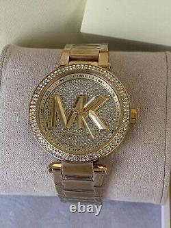 Michael Kors Women's Parker Gold Dial Watch MK7283