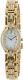 New Citizen Womens Eco-drive Ew8722-59d Gold Plated Metal Band Msrp $295
