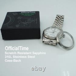 OT Scratch Resistant Sapphire Transparent Case-Back for Rolex Datejust