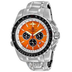 Oceanaut Men's Aviador Pilot Orange Dial Watch OC0116