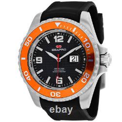 Seapro Men's Abyss 2000M Diver Watch Black Dial Watch SP0744