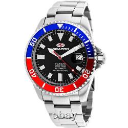 Seapro Men's Scuba 200 Black Dial Watch SP4319