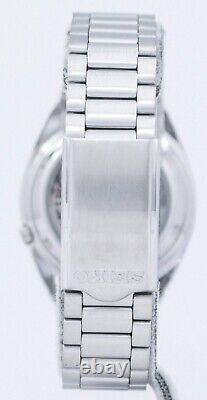 Seiko 5 Automatic Silver Dial Silver Steel Band SNXS73J1 Men's Watch Case 38 mm