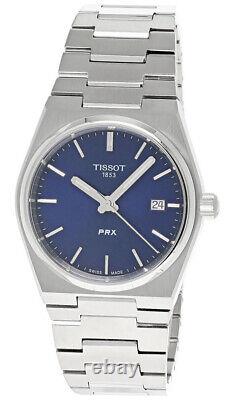 Tissot Prx 35mm Qtz S-steel Blue Dial Unisex Watch T137.210.11.041.00