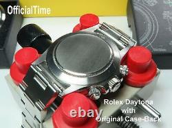Top quality Scratch Resistant Sapphire Perspective Case-Back for Rolex Daytona