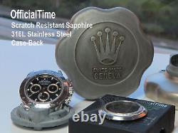 Top quality Scratch Resistant Sapphire Perspective Case-Back for Rolex Daytona