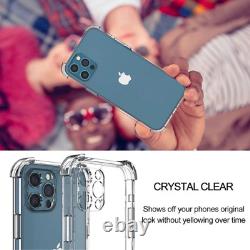 Wholesale Lot For iPhone 15 Pro Max/15 Plus/ Pro TPU Clear Case Shockproof Cover